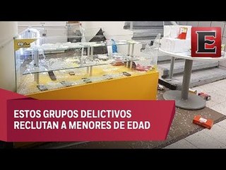 Скачать видео: Al menos 20 bandas dedicadas al robo de tiendas departamentales en la CDMX