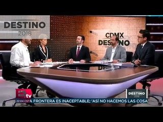 Mesa de análisis del tercer debate por el Gobierno de CDMX