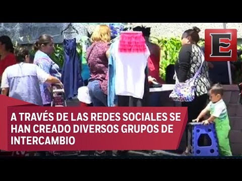 Mujeres optan por el trueque o venta de objetos para obtener ingresos