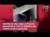 Breves Metropolitanas: Descubren ducto clandestino en casa de Azcapotzalco