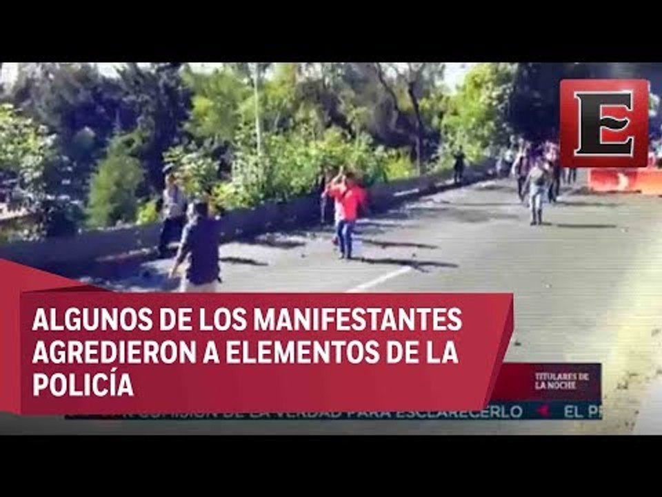 Integrantes de la CNTE desquician CDMX