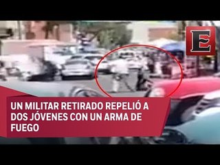 Investigan robo en calles de la Merced