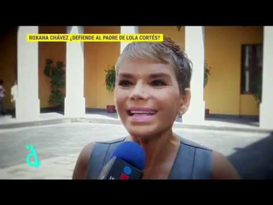 ¡Roxana Chávez defiende al papá de Lola Cortés! | De Primera Mano