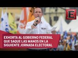 Ricardo Anaya confía en el INE en este proceso electoral