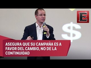 Ricardo Anaya afirma que no aceptaría declinación de Meade a su favor