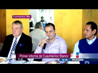 Cuauhtémoc Blanco prepara su informe de gobierno