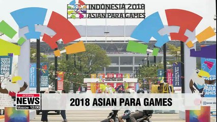 Asian Para Games to kick off in Indonesia