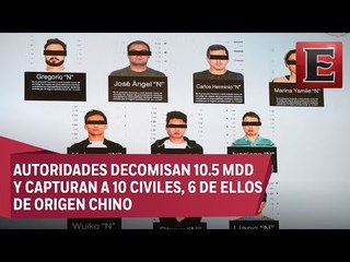 Desmantelan red de lavado de dinero al servicio del CJNG