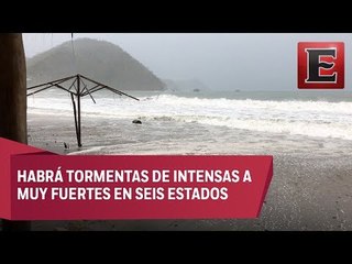 Tormenta tropical Bud se aproxima al sur de Baja California Sur