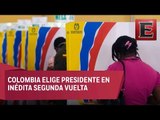 Colombia celebra segunda vuelta en elecciones