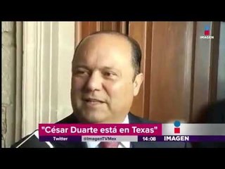 César Duarte quiere hacer negocios en Texas