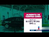 Aumentarán tarifas de tránsito en CDMX