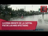 Emergencia en CDMX por fuertes lluvias