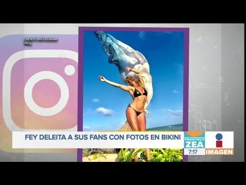 ¡Fey presume fotos en sus redes sociales! | Noticias con Francisco Zea