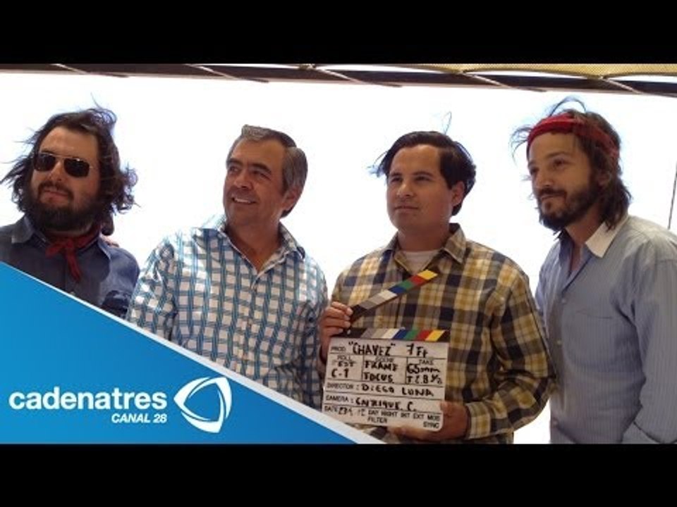 Diego Luna habla del estreno de César Chávez / Diego Luna talks about the premiere of César