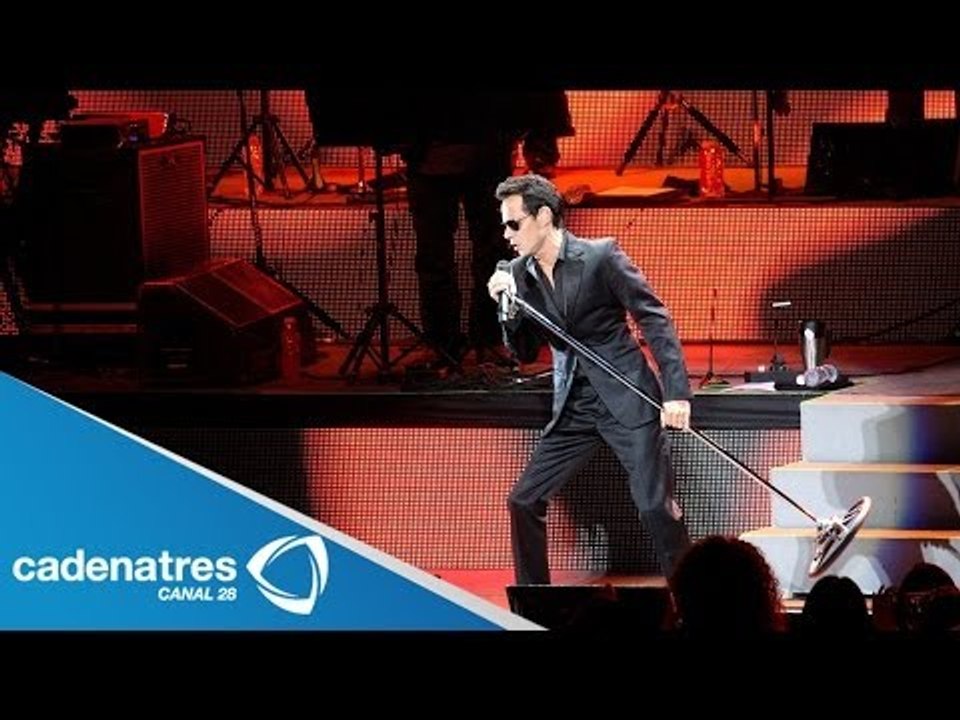 Marc Anthony se presenta con éxito en el Audito...