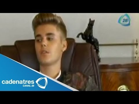 Justin Bieber es arrogante en una comparecencia de Los Ángeles / Justin Bieber in an appearance
