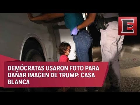 Casa Blanca acusa a demócratas de explotar foto de niña hondureña