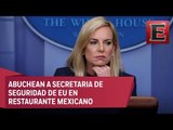 Corren de restaurante mexicano a Secretaria de Seguridad Nacional de EU