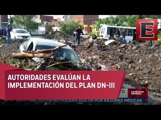 Severas afectaciones en Morelia por caída de tromba
