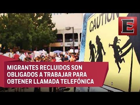 Explotan a migrantes que buscan a hijos; reclusión en california
