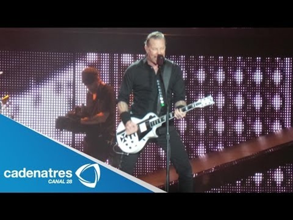 Concierto de Metallica deja 4 heridos / Metallica concert leaves 4 injured