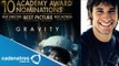 Gael García orgulloso de la nominaciones de Alfonso Cuarón / Gael proud to Alfonso Cuarón