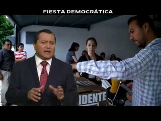 'Las elecciones fueron una fiesta democrática', en opinión de Martín Espinosa