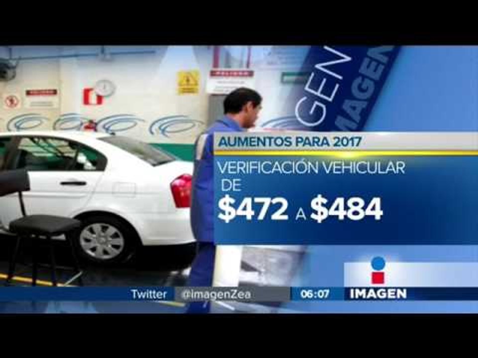 Otros aumentos para 2017