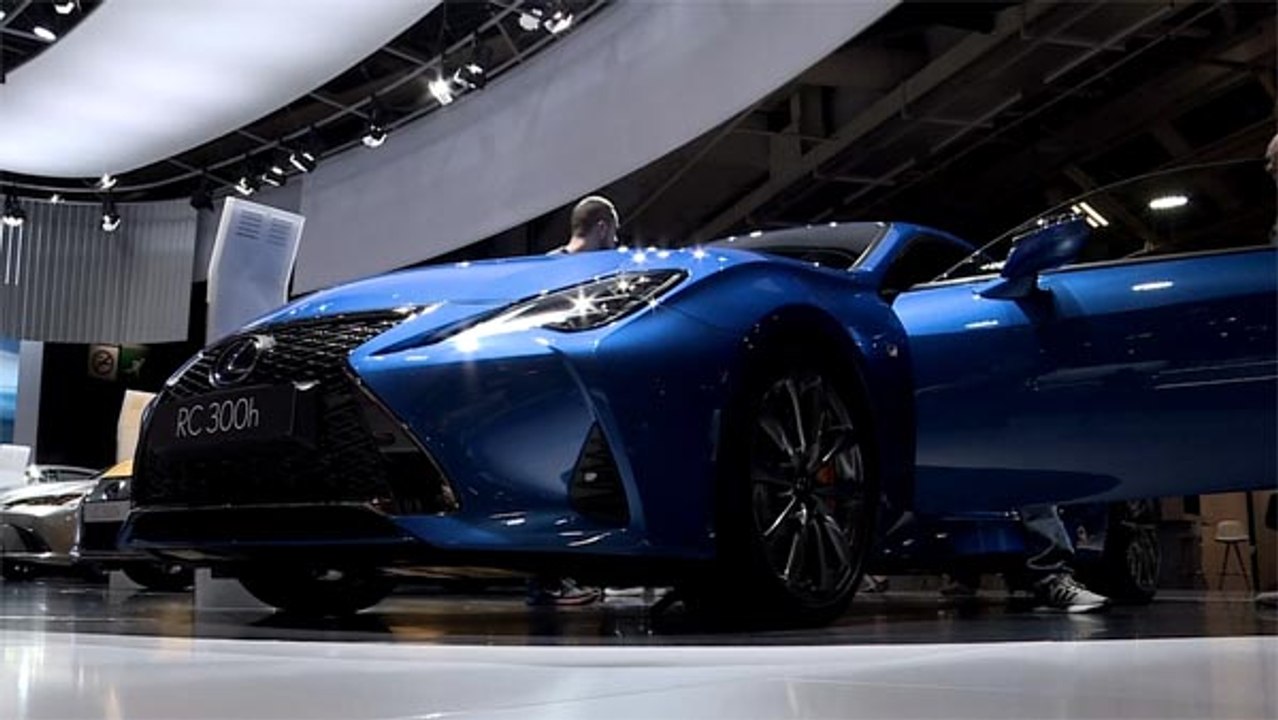 Lexus RC auf dem Pariser Autosalon 2018