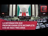 Diputados entrantes burlan la plataforma Tres de Tres