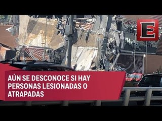 Imágenes del derrumbe en Plaza Artz, Jardines del Pedregal