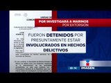 Marinos están siendo investigados