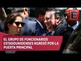 Mike Pompeo llega a la colonia Roma para encuentro con López Obrador