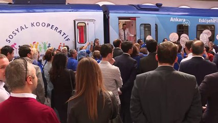 Sosyal Kooperatifler Eğitim ve Tanıtım Treni İzmir'de
