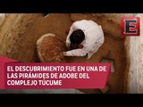Hallan tumbas incas en complejo arqueológico de Perú