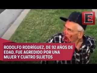 Golpean brutalmente a anciano mexicano en EU; ‘regresa a tu país’, le gritan