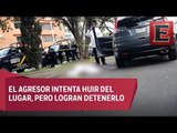 Matan a tiros a automovilista en Coyoacán por conflicto vial
