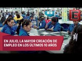 Se espera superar este 2018 los 4 millones de empleos formales: Tuffic Ortega