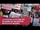 Mujeres se manifiestan contra la violencia de género y el machismo en Costa Rica