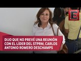 Rocío Nahle adelanta que habrá recorte de recursos a sindicatos