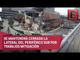 Durarán dos días las obras por retiro de escombro en plaza Artz Pedregal