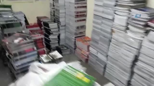 İzmir'de 500 Milyon Liralık Korsan Kitap Ele Geçirildi