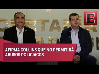 La encomienda principal es hacer que la gente se sienta segura: Raymundo Collins