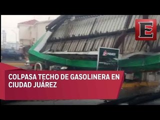 Muere una persona por tromba en Cd. Juárez, Chihuahua