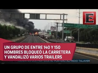 Revelan video del enfrentamiento entre civiles y militares en Puebla