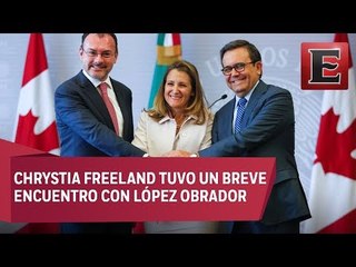México y Canadá acuerdan defender un TLCAN trilateral