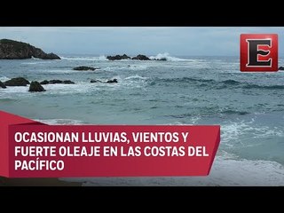 Alerta en Guerrero, Jalisco y Colima por ciclones John e Ileana