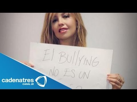 Thalía se une a campañas de lucha contra el bullying / Thalia joins campaigns against bullying