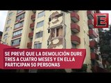 Retraso en las obras de reconstrucción y demolición en Paseos de Taxqueña